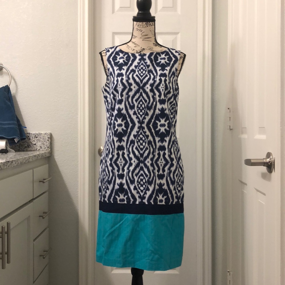 Gorgeous Ann Klein Blue Dress